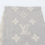Louis Vuitton Tag Echarpe Reykjavik Cashmere 100% Monogram Scarf Gray — view 2