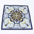 Hermes Tagged Carre Eperon D'or Yellow Gold Spurs Silk 100% Scarf