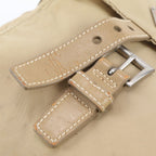 Prada Tessuto Nylon Leather Shoulder Bag Crossbody — view 8