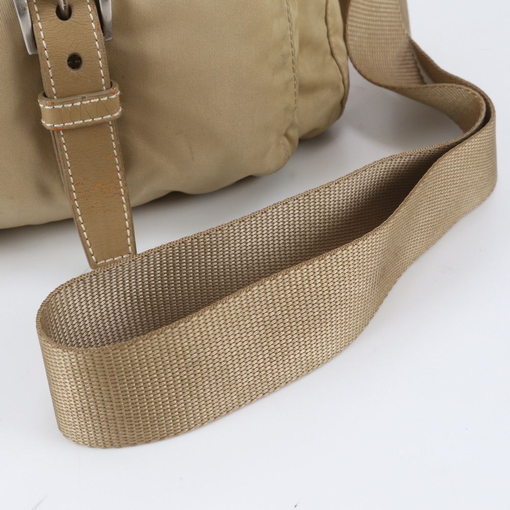 Prada Tessuto Nylon Leather Shoulder Bag Crossbody — view 2
