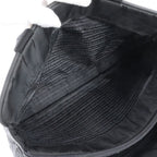 Prada Tessuto Nylon Triangle Logo Tote Shoulder Business — view 7
