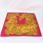 Chanel Camellia Chain Pattern Scarf