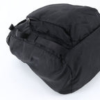 Prada Tessuto Nylon Triangle Logo Backpack Shoulder Bag Black — view 6
