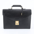 Louis Vuitton Epi Serviette Conseil Leather Business Document Briefcase