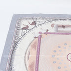 Hermes Carre 90 Chaque Rencontre Est Unique Era One Meeting Silk 100% Scarf — view 2