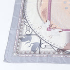 Hermes Carre 90 Chaque Rencontre Est Unique Era One Meeting Silk 100% Scarf — view 4
