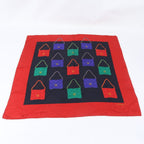 Chanel Quilted Bag Pattern CC Logo Scarf Shawl