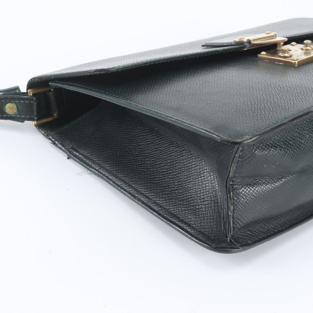 Louis Vuitton Taiga Pochette Clado Leather Clutch Pouch Business — view 6