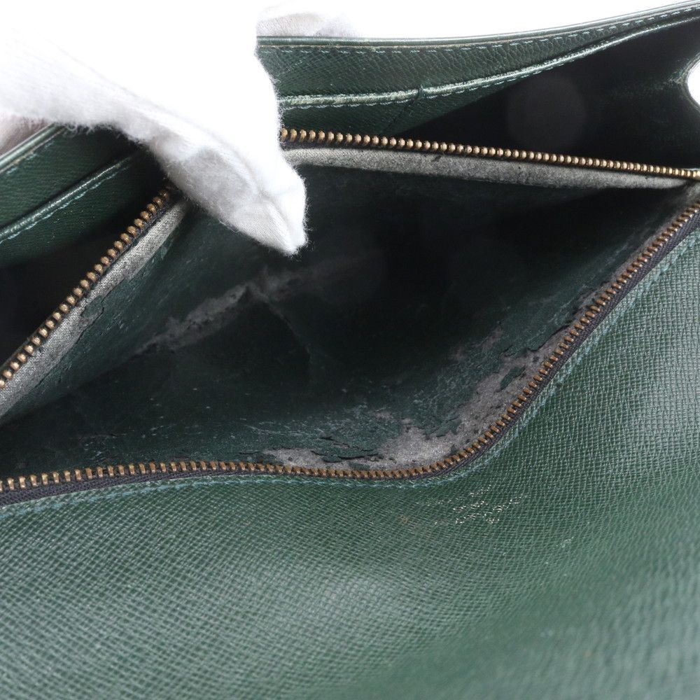 Louis Vuitton Taiga Pochette Clado Leather Clutch Pouch Business — view 8