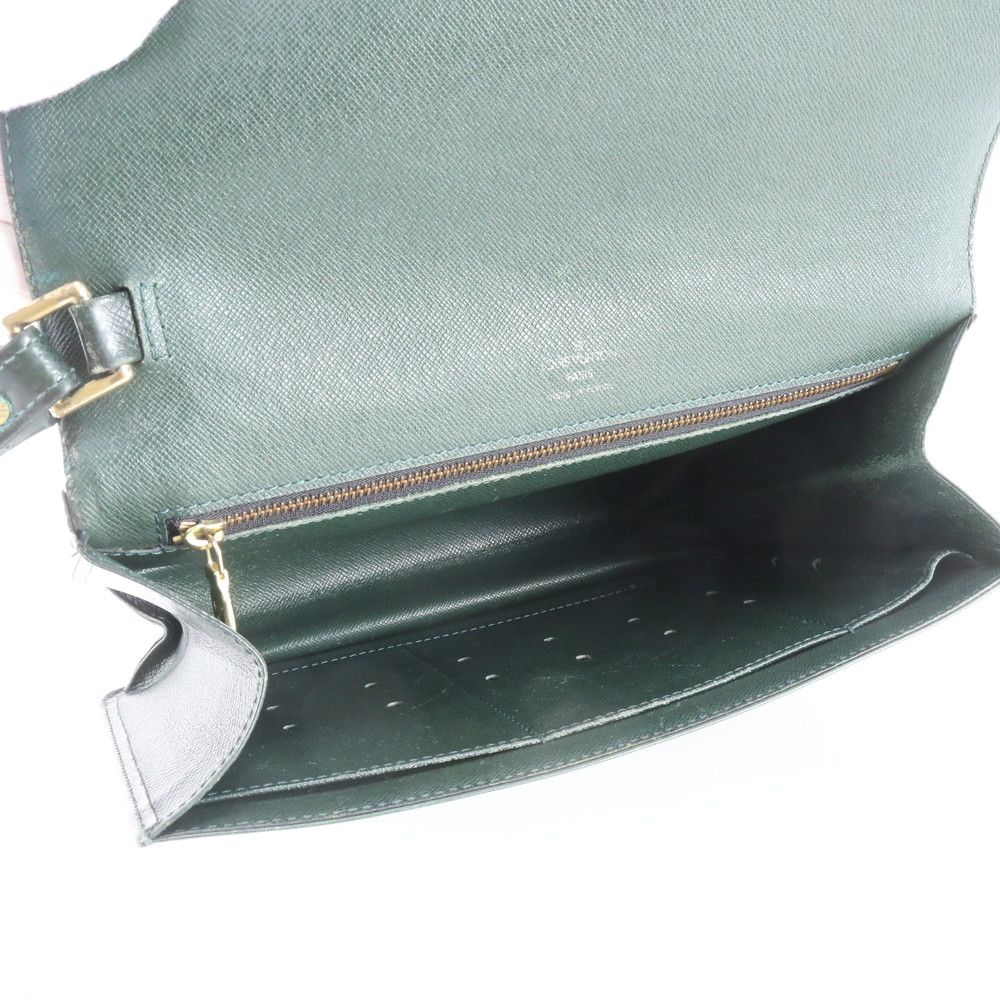 Louis Vuitton Taiga Pochette Clado Leather Clutch Pouch Business — view 7