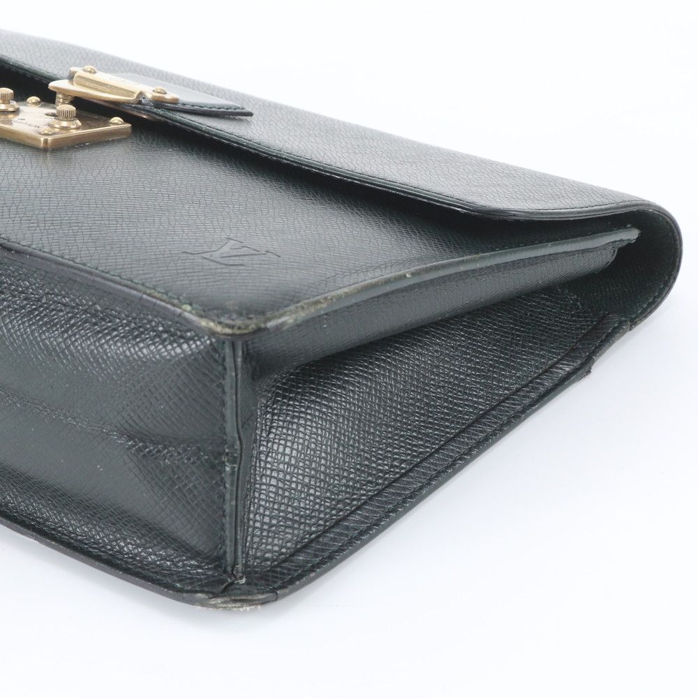 Louis Vuitton Taiga Pochette Clado Leather Clutch Pouch Business — view 4