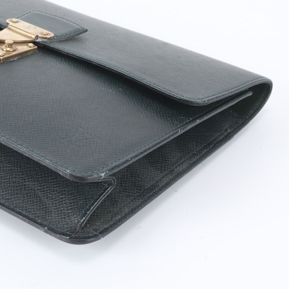 Louis Vuitton Taiga Pochette Clado Leather Clutch Pouch Business — view 4