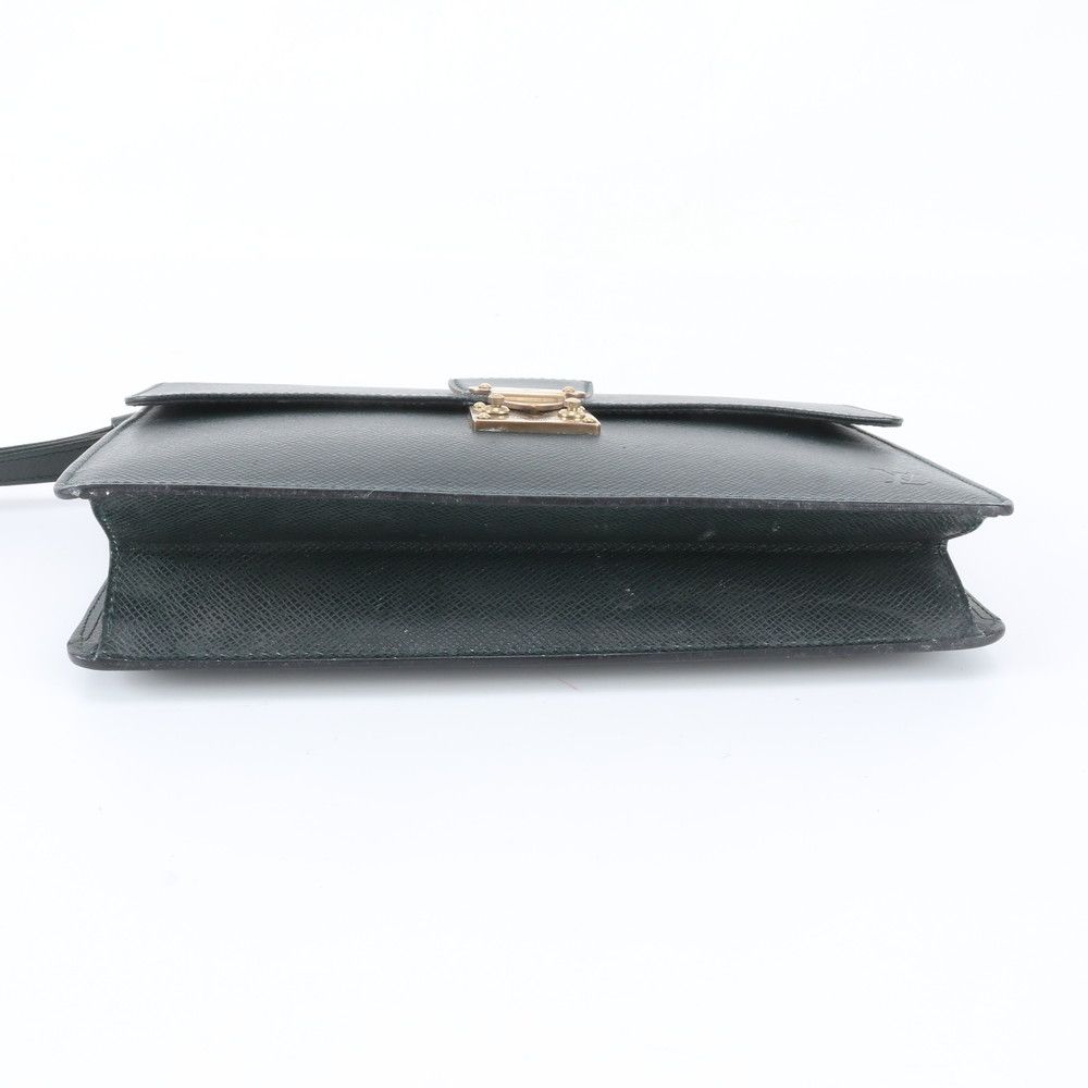Louis Vuitton Taiga Pochette Clado Leather Clutch Pouch Business — view 5