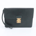 Louis Vuitton Taiga Pochette Clado Leather Clutch Pouch Business