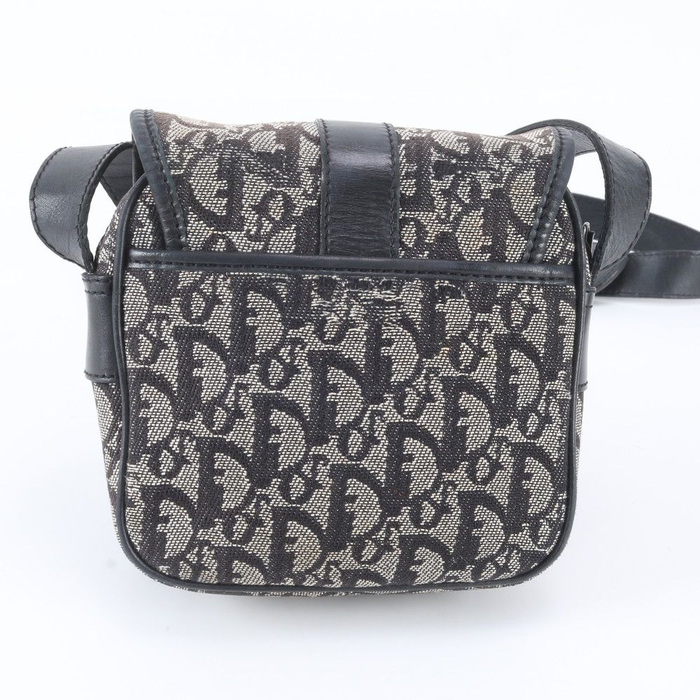 Dior Trotter Leather Shoulder Bag Crossbody — view 3