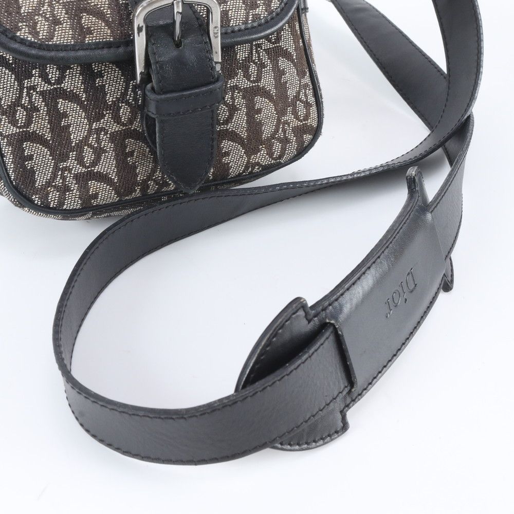 Dior Trotter Leather Shoulder Bag Crossbody — view 2