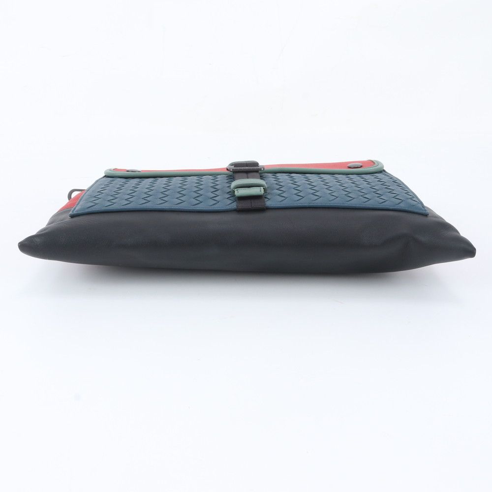 Bottega Veneta Intreccia Leather Secondbag Clutch Pouch Business — view 4