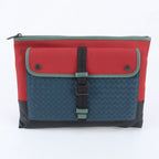 Bottega Veneta Intreccia Leather Secondbag Clutch Pouch Business