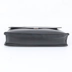 Louis Vuitton Taiga Angara Leather Business Document Briefcase Black — view 5