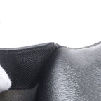 Louis Vuitton Taiga Angara Leather Business Document Briefcase Black — view 9