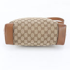Gucci GG Canvas Leather Shoulder Bag Crossbody Messenger — view 5
