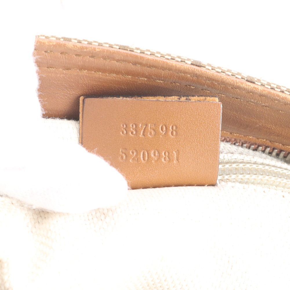 Gucci GG Canvas Leather Shoulder Bag Crossbody Messenger — view 9