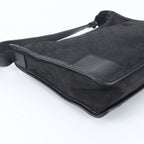Gucci GG Canvas 001 Leather Oneshoulder Shoulder Bag Hand Black — view 6