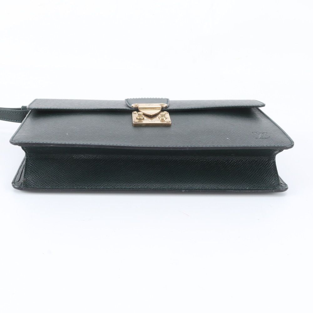 Louis Vuitton Taiga Pochette Clado Leather Clutch Pouch Business — view 5