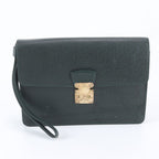 Louis Vuitton Taiga Pochette Clado Leather Clutch Pouch Business