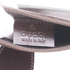 Gucci GG Canvas Leather Handbag with Tote Pouch Brown — view 8