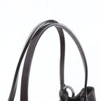 Gucci GG Canvas Leather Handbag with Tote Pouch Brown — view 2