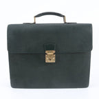 Louis Vuitton Taiga Moscova Leather Business Document Briefcase Tote