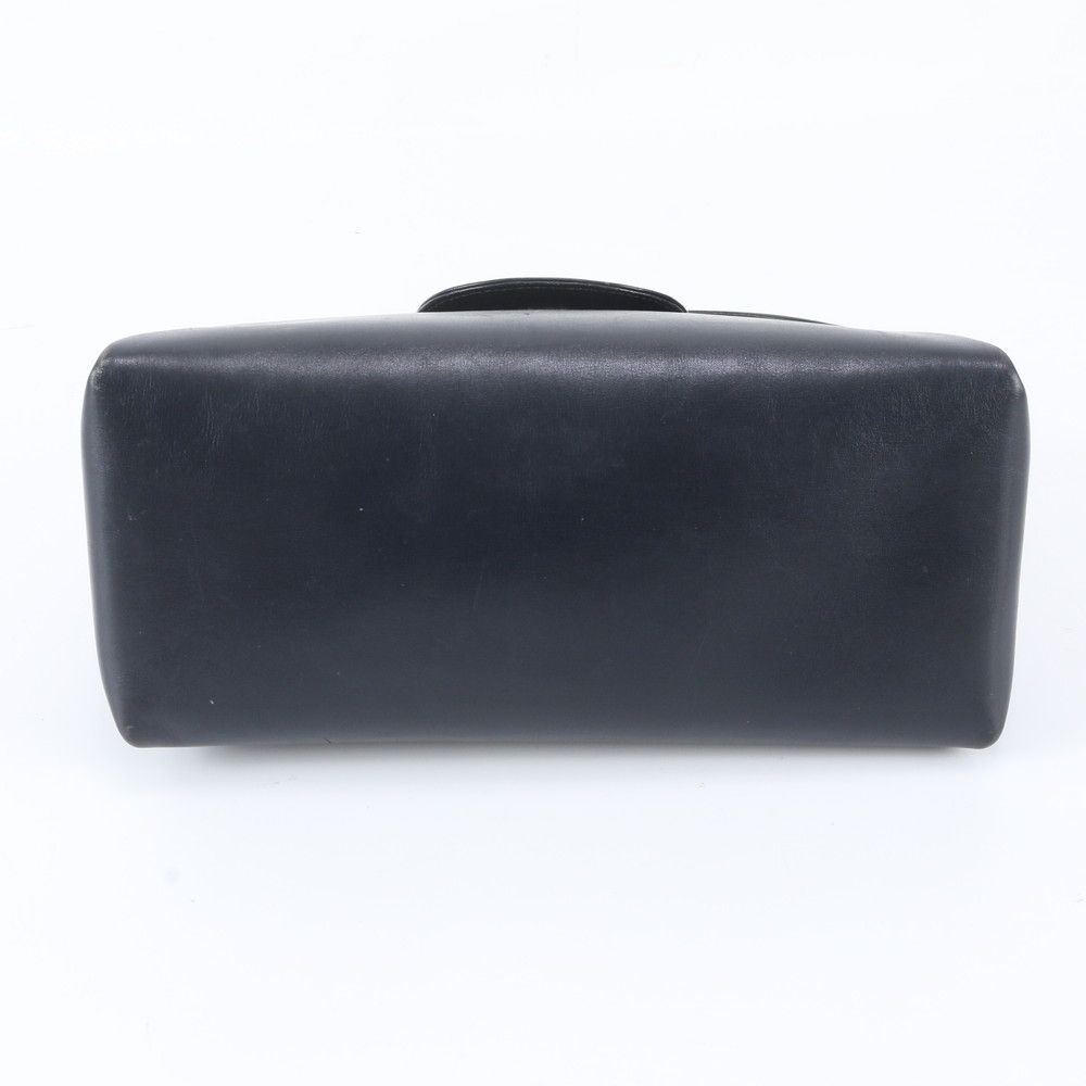 Gucci Logo lock Leather Oneshoulder Shoulder Bag Hand Navy — view 5