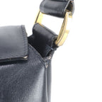 Gucci Logo lock Leather Oneshoulder Shoulder Bag Hand Navy — view 8