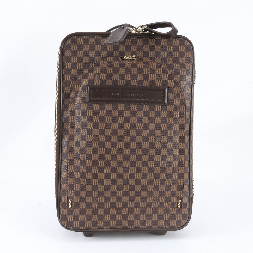 Louis Vuitton Damier Pegase 55 Leather Suitcase Carry Case Bag — view 2