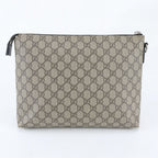 Gucci GG Supreme Leather Clutch Pouch Business — view 2