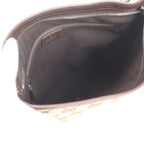 Gucci GG Canvas Leather Shoulder Bag Crossbody Messenger Business Brown — view 7
