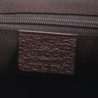 Gucci GG Canvas Leather Shoulder Bag Crossbody Messenger Business Brown — view 8