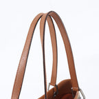 Gucci GG Canvas Leather Tote Shoulder Hand Brown — view 2