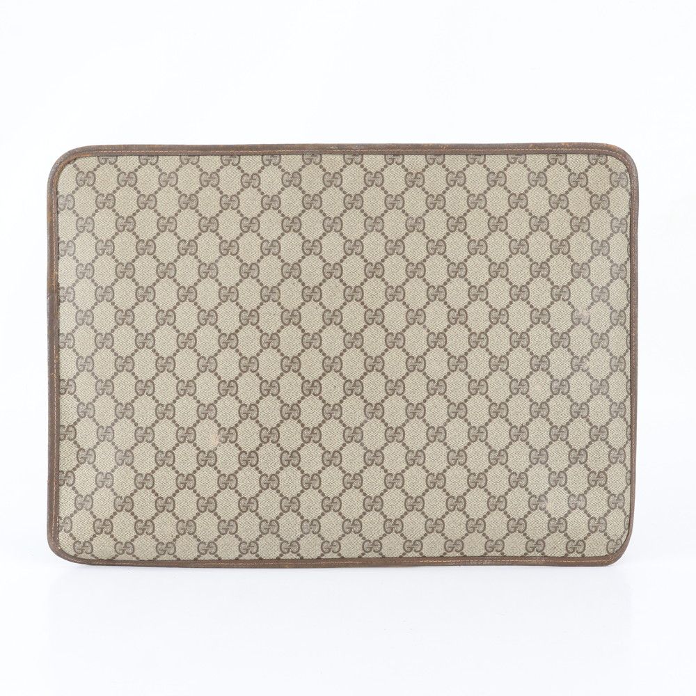 Gucci ludo GG Spuri Sherry Line Leather Secondbag Clutch — view 2