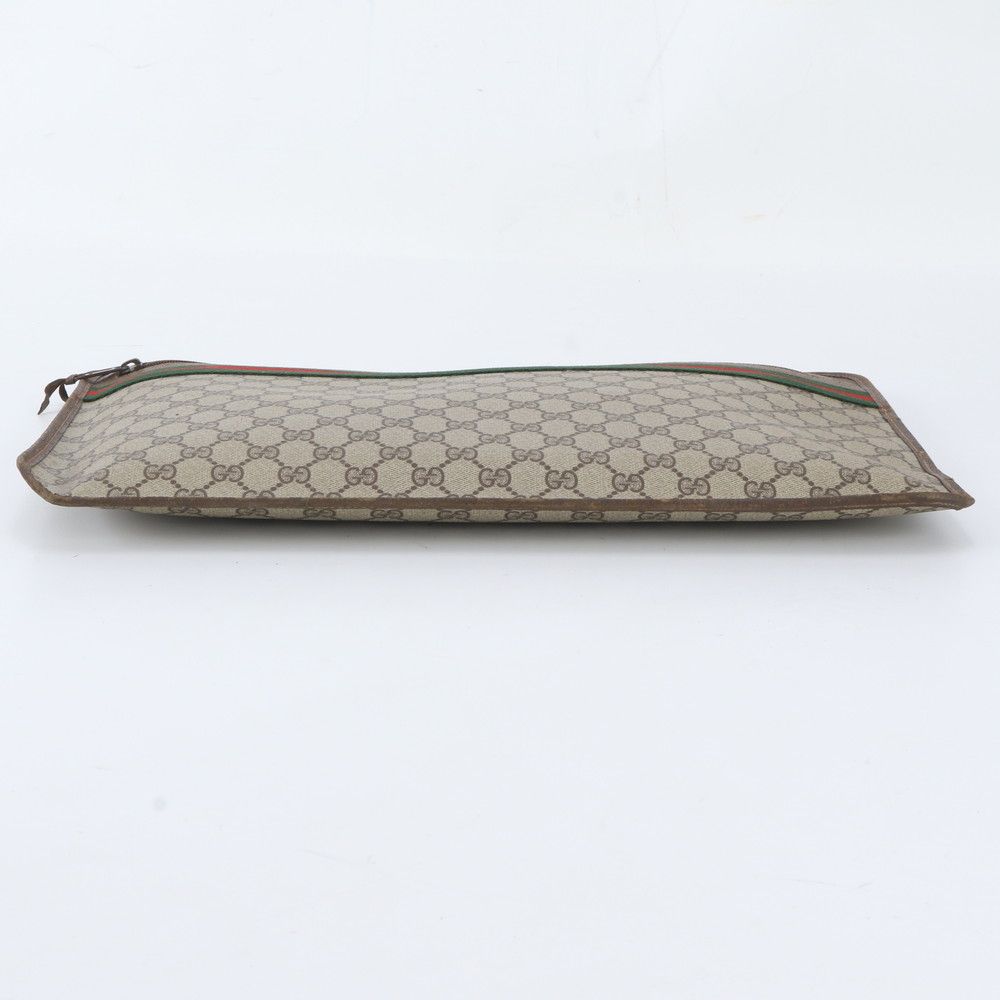 Gucci ludo GG Spuri Sherry Line Leather Secondbag Clutch — view 5