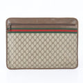 Gucci ludo GG Spuri Sherry Line Leather Secondbag Clutch