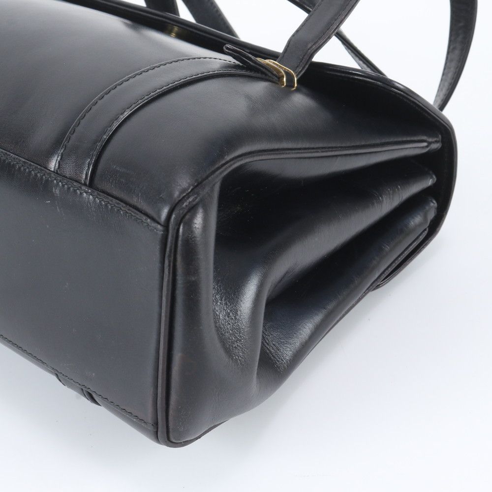 Gucci Interlocking 000 406 Leather Handbag Tote Black — view 4