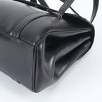 Gucci Interlocking 000 406 Leather Handbag Tote Black — view 4
