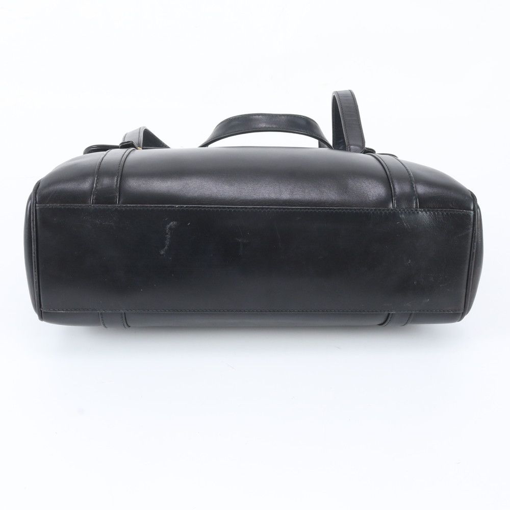 Gucci Interlocking 000 406 Leather Handbag Tote Black — view 5
