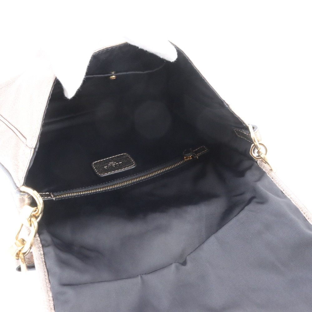 Loewe Anagram Maia Leather Oneshoulder Shoulder Bag Hand — view 7