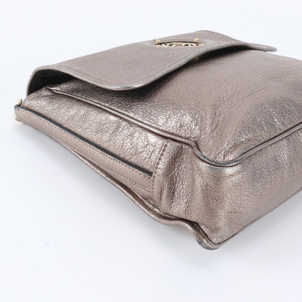 Loewe Anagram Maia Leather Oneshoulder Shoulder Bag Hand — view 6