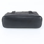Gucci GG Canvas Leather Shoulder Bag Tote Hand Black — view 5
