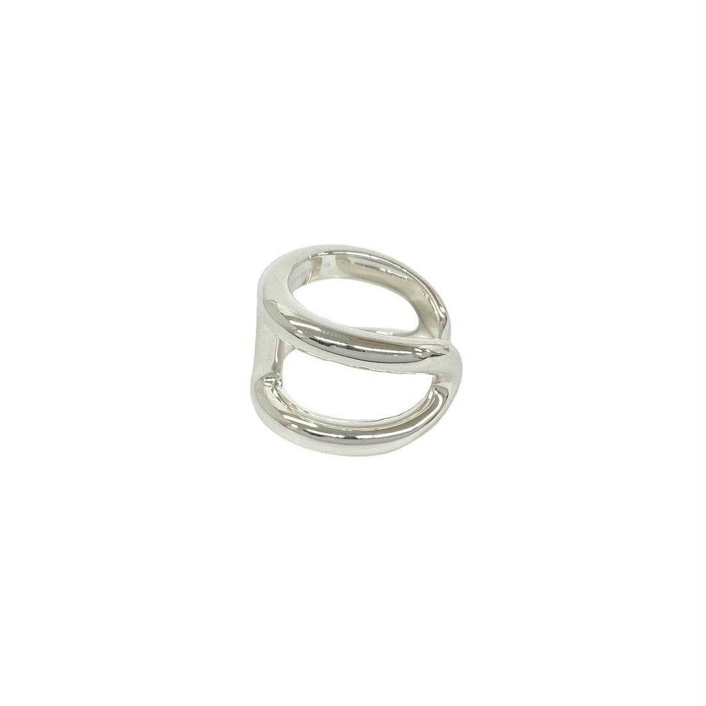 Hermes Osmose GM 925 Sterling Silver Ring — view 4