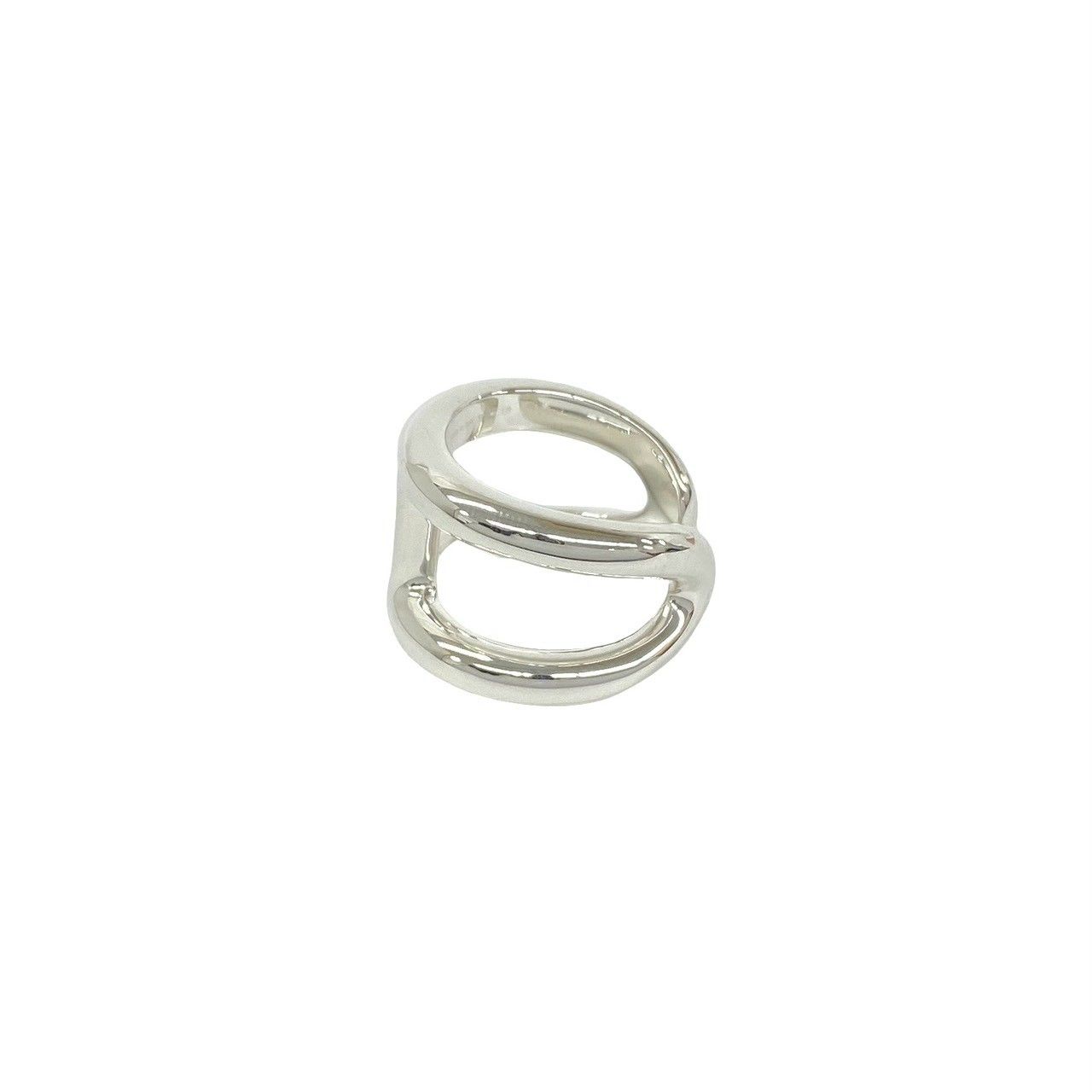 Hermes Osmose GM 925 Sterling Silver Ring — view 4